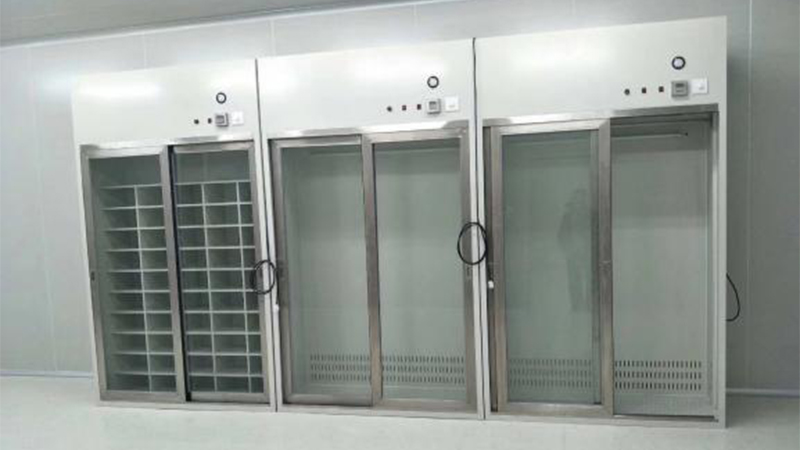 介紹全自動感應風淋室技術(shù)參數(shù)配置情況